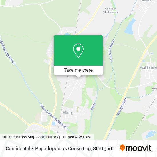 Continentale: Papadopoulos Consulting map