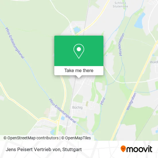 Карта Jens Peisert Vertrieb von