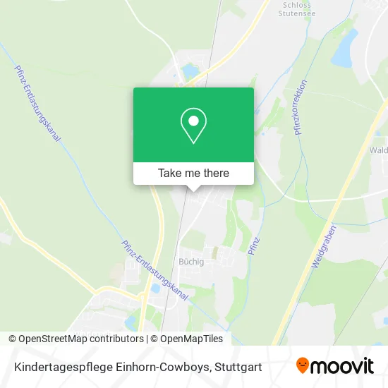 Карта Kindertagespflege Einhorn-Cowboys