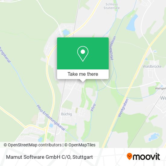Карта Mamut Software GmbH C/O
