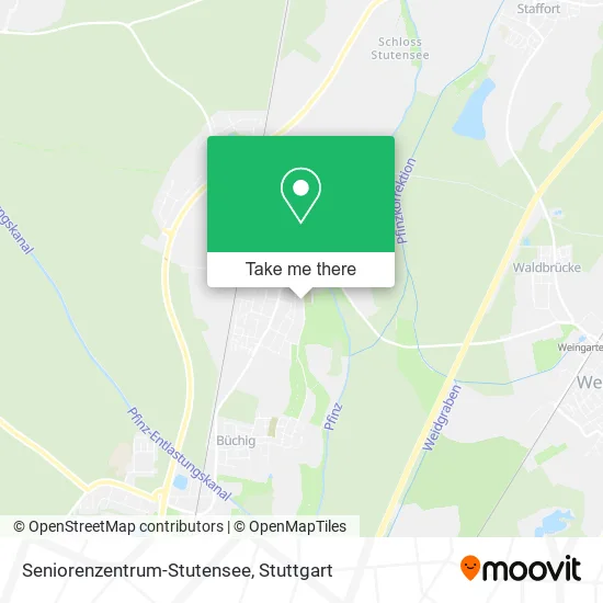 Карта Seniorenzentrum-Stutensee