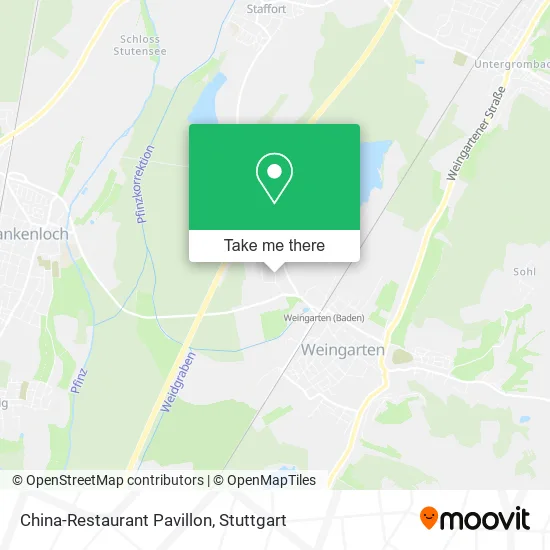 Карта China-Restaurant Pavillon