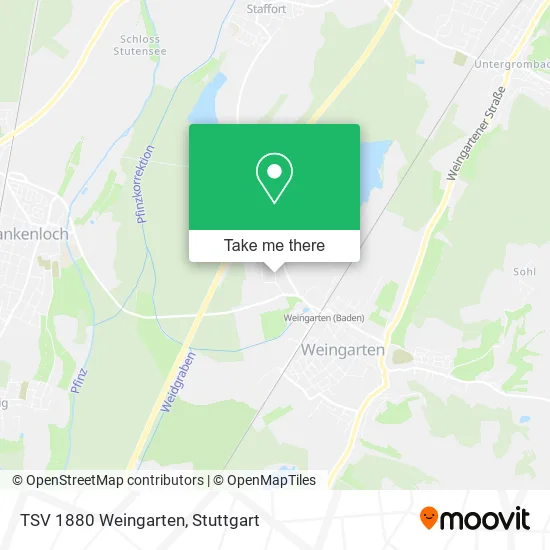 Карта TSV 1880 Weingarten