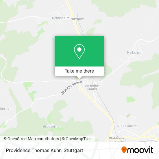 Providence Thomas Kuhn map