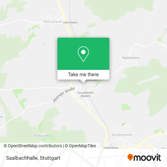 Карта Saalbachhalle