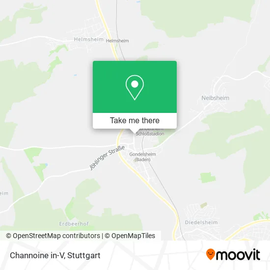 Channoine in-V map