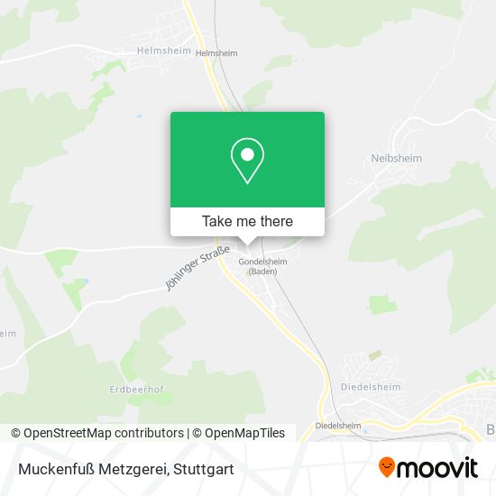 Muckenfuß Metzgerei map