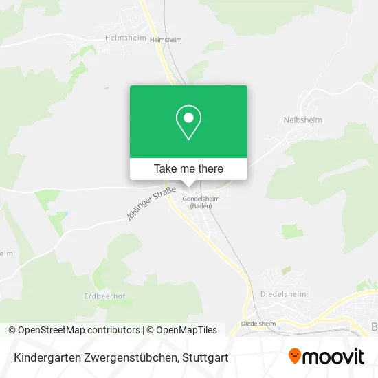 Карта Kindergarten Zwergenstübchen