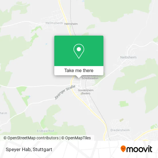 Карта Speyer Hab