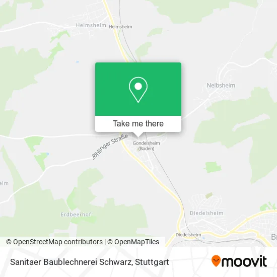 Карта Sanitaer Baublechnerei Schwarz