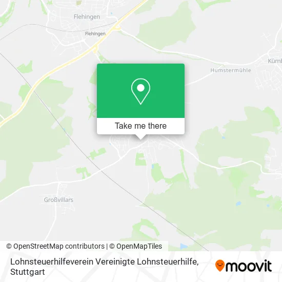Карта Lohnsteuerhilfeverein Vereinigte Lohnsteuerhilfe