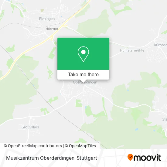 Карта Musikzentrum Oberderdingen