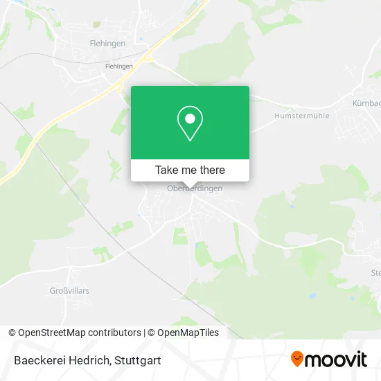 Карта Baeckerei Hedrich