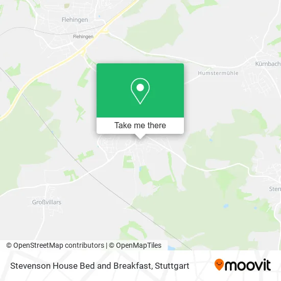 Карта Stevenson House Bed and Breakfast