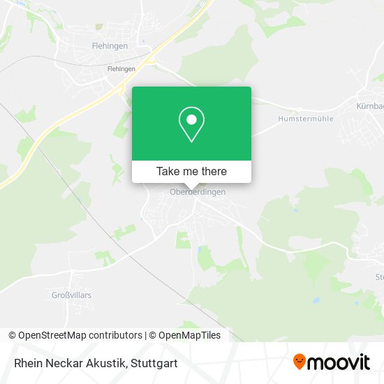 Rhein Neckar Akustik map
