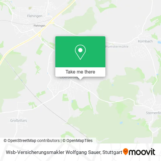 Карта Wsb-Versicherungsmakler Wolfgang Sauer