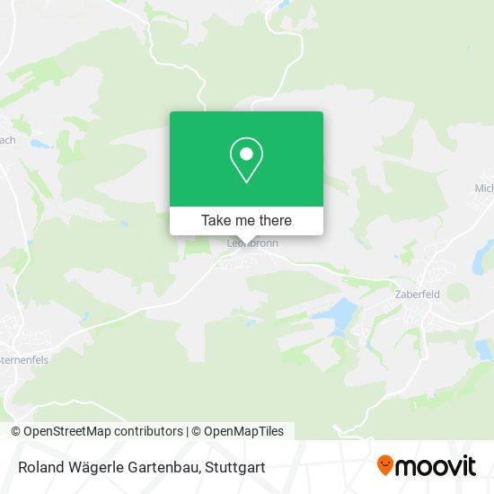Roland Wägerle Gartenbau map
