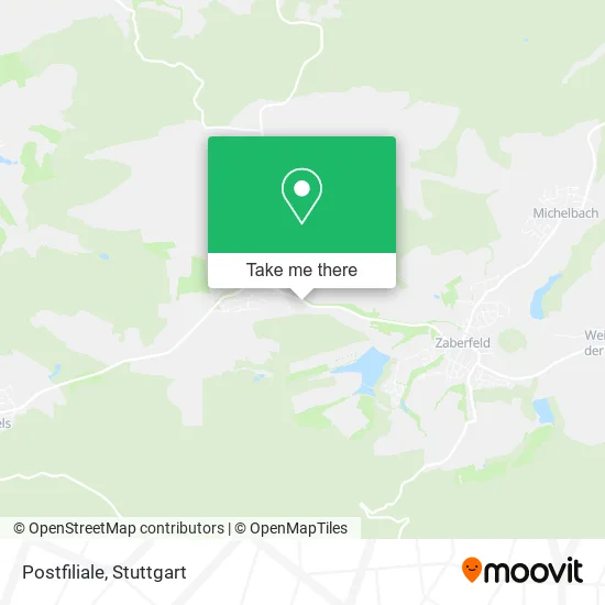 Карта Postfiliale