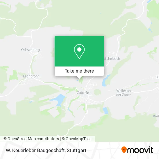 Карта W. Keuerleber Baugeschäft