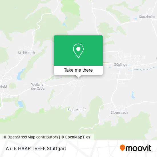 Карта A u B HAAR TREFF