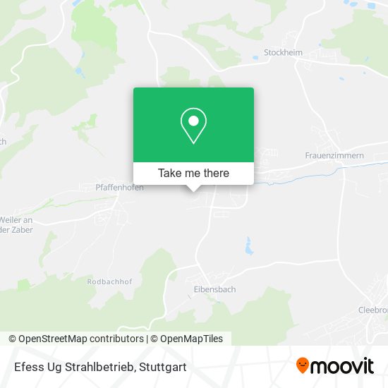 Efess Ug Strahlbetrieb map