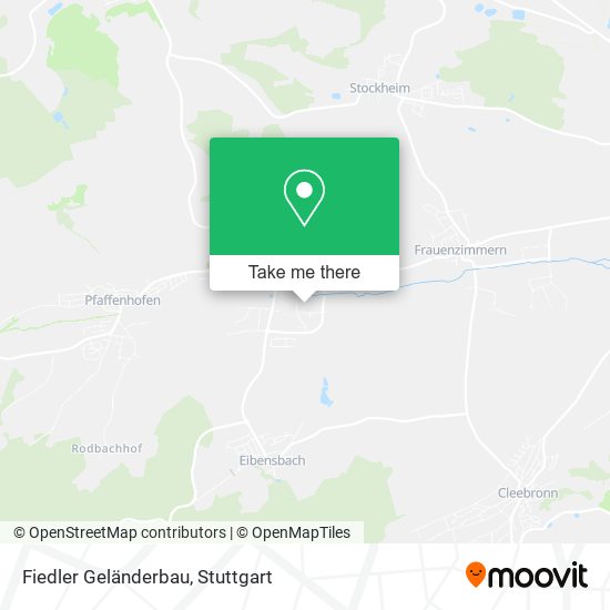 Fiedler Geländerbau map