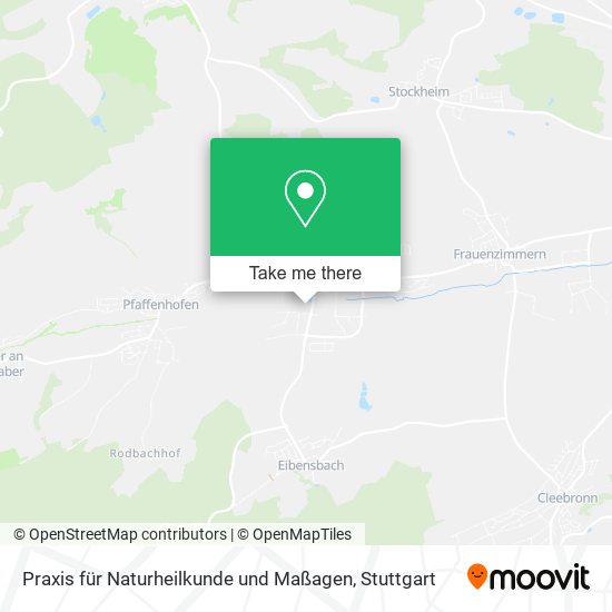 Praxis für Naturheilkunde und Maßagen map