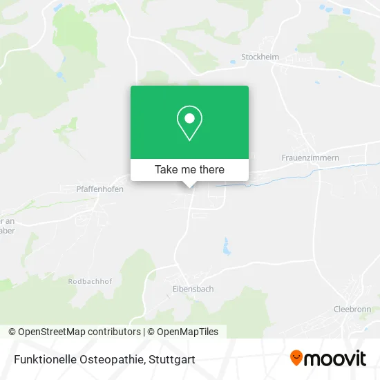 Funktionelle Osteopathie map