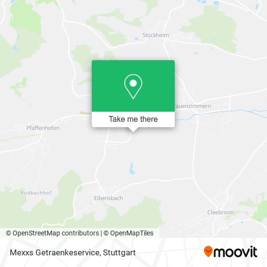 Карта Mexxs Getraenkeservice