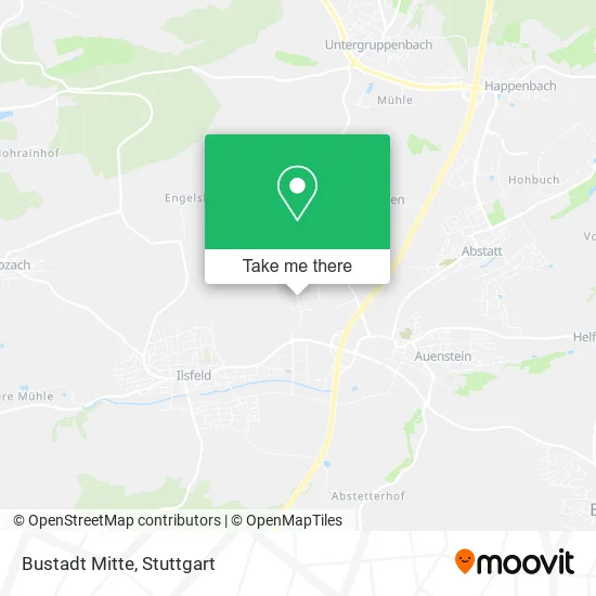 Bustadt Mitte map
