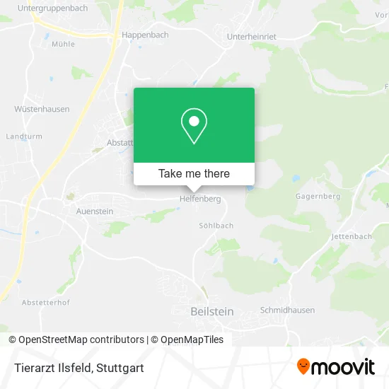 Карта Tierarzt Ilsfeld