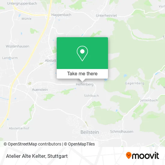 Карта Atelier Alte Kelter