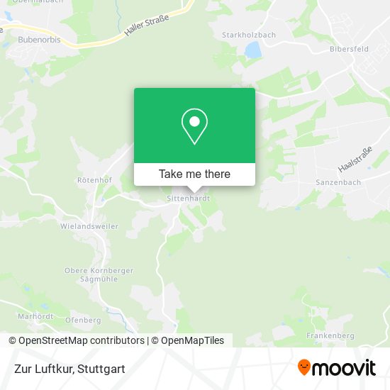 Карта Zur Luftkur