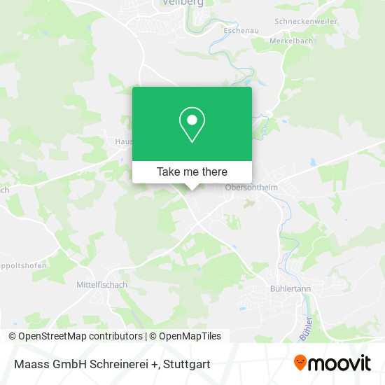 Maass GmbH Schreinerei + map