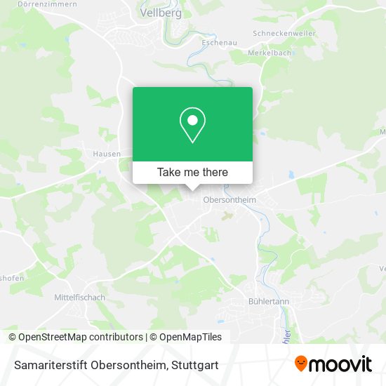 Samariterstift Obersontheim map
