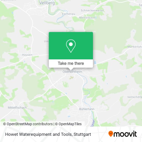 Карта Howet Waterequipment and Tools