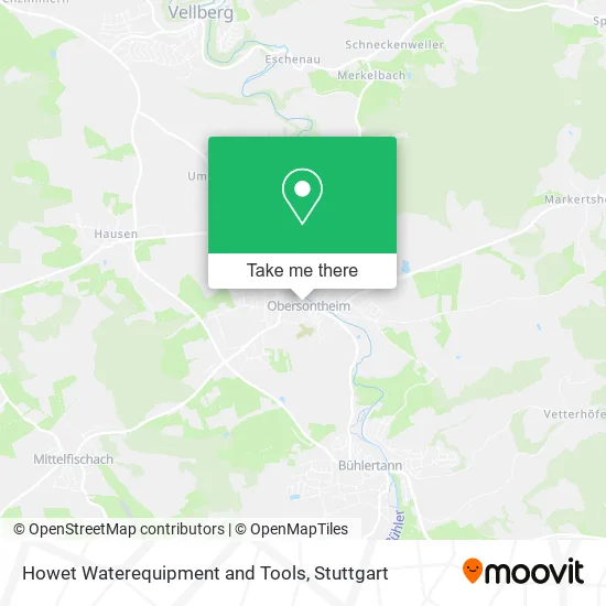 Карта Howet Waterequipment and Tools