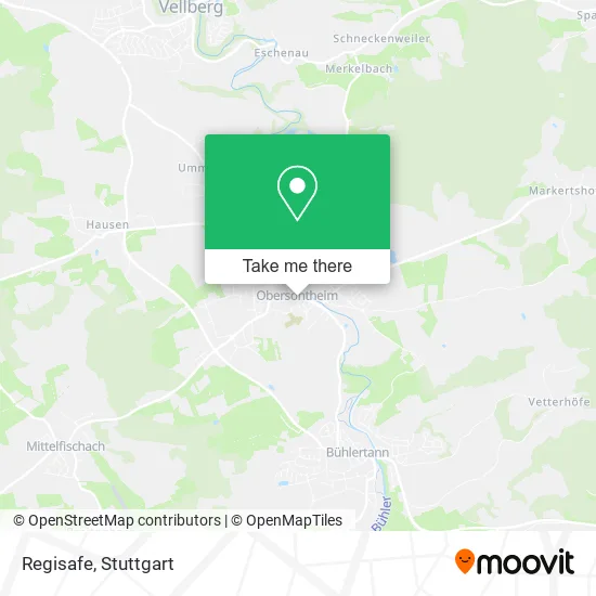 Карта Regisafe