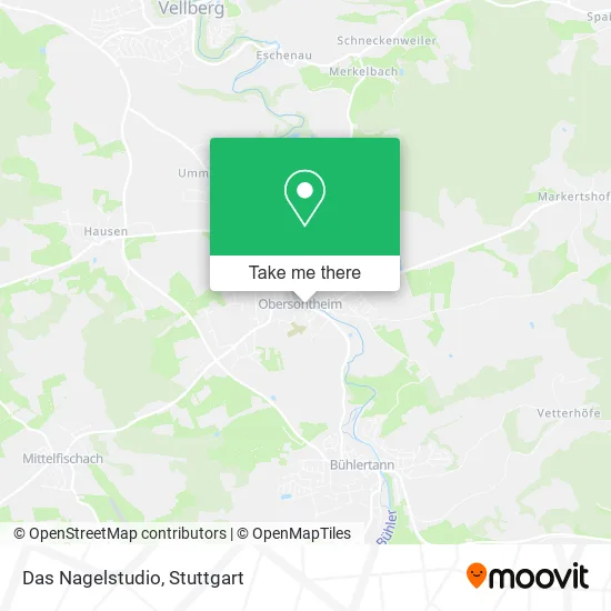 Карта Das Nagelstudio