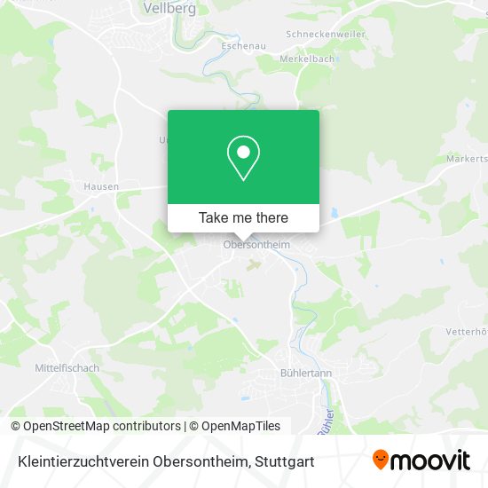 Kleintierzuchtverein Obersontheim map