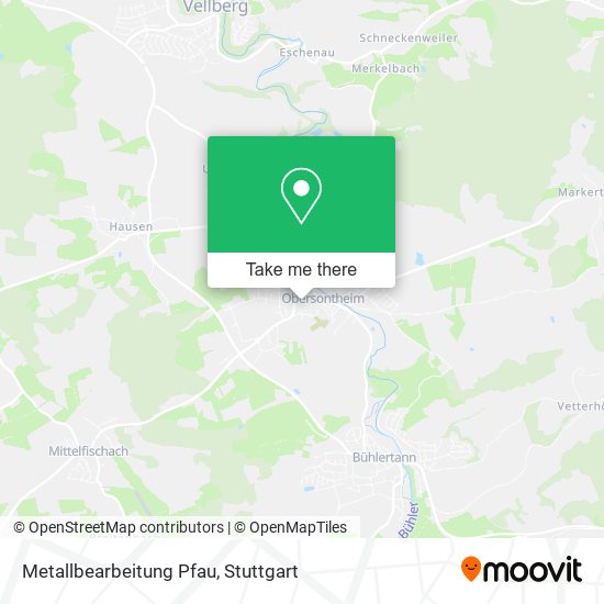 Metallbearbeitung Pfau map