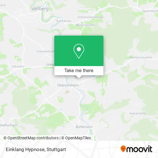 Einklang Hypnose map