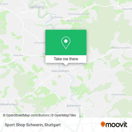 Sport Shop Schwerin map