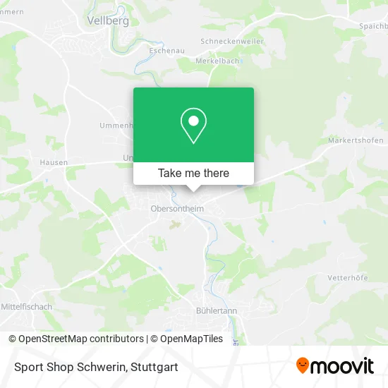 Карта Sport Shop Schwerin