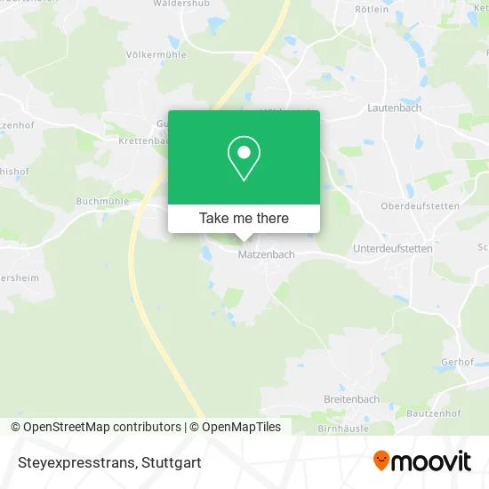 Карта Steyexpresstrans