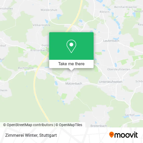 Карта Zimmerei Winter