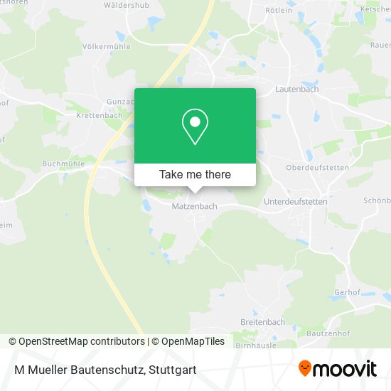 Карта M Mueller Bautenschutz
