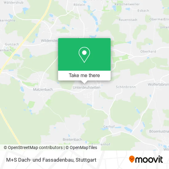Карта M+S Dach- und Fassadenbau