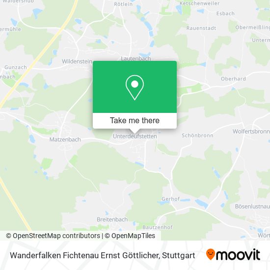 Wanderfalken Fichtenau Ernst Göttlicher map