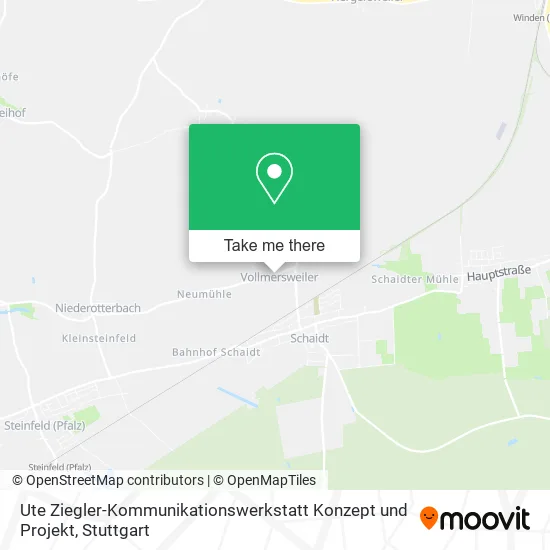 Карта Ute Ziegler-Kommunikationswerkstatt Konzept und Projekt
